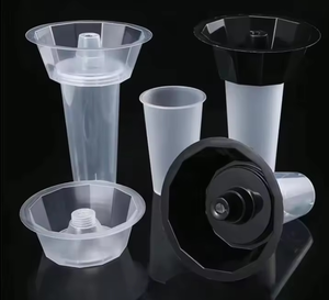 ถ้วยฮอตพอทแบบใช้แล้วทิ้ง 2-in-1 พร้อมหลอดดูด ผลิตจากพลาสติก PP สำหรับใส่ขนมขบเคี้ยว ป๊อปคอร์น น้ำผลไม้ และเครื่องดื่ม - Product Image 6