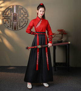 Ropa Tradicional China para Mujer, Poliéster con Estampado Digital, Disfraces <span class=keywords><strong>de</strong></span> TV y Cine para Kung Fu Wushu - Marca OEM - Product Image 2