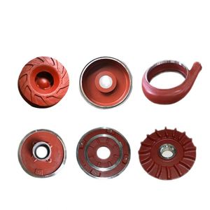 Accesorios para bombas de lodos con impulsor de aleación de alto cromo, componentes de desbordamiento de voluta para bombas sumergibles de tipo cerrado, cuerpo de bomba con impulsor - Product Image 5