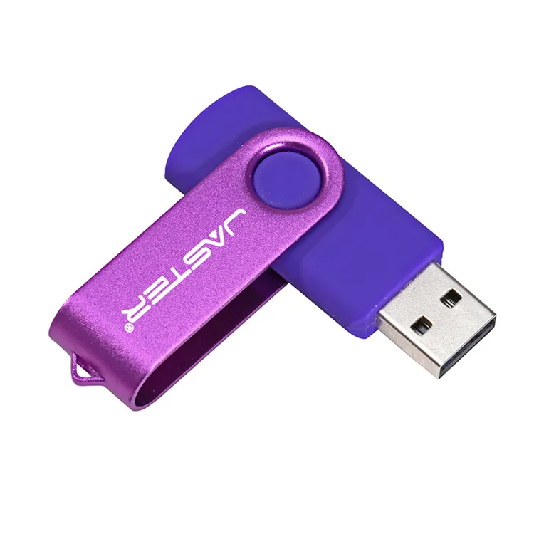 JASTER Swivel Custom 1GB 2GB 4GB 8GB 16GB 32GB 64GB 128GB Memoria USB Stick Memory Disk Pendrive USB Flash Drive