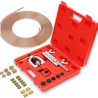 Kit d'outils de réparation de conduites de frein, outil d'élargissement de tubes en cuivre, ensemble d'élargissement de tubes pour réparation automobile
