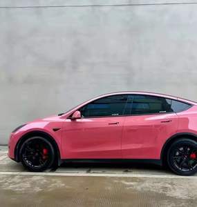 Premium PET Bright Morgan Stone Rouge TPU PPF Peinture De Voiture Protecteur Changeant Couleur Vinyle Wrap Film - Product Image 6