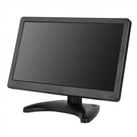 Monitor Empresarial TFT LCD de 19 Pulgadas con Retroiluminación LED, Relación de Aspecto 4:3, Entrada DVI/VGA/USB, Salida de Audio HD, Nuevo, Negro, 1 Año de Garantía