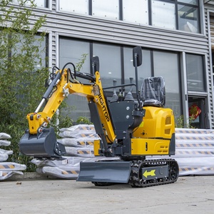 Productos Más Vendidos, Mini Excavadora de 0.6 Toneladas, 2086 mm de Altura, Excavadora Pequeña con Cuchilla de Bulldozer - Product Image 3