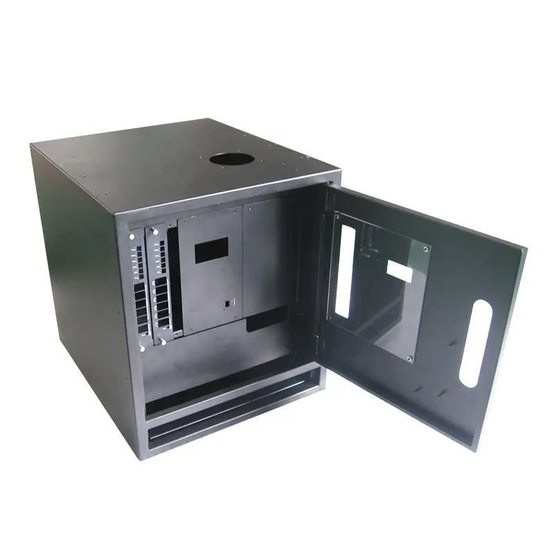 Metal Aluminum Electrical Enclosure Meter Battery Box Sheet Metal Junction Metal Customized Outdoor Waterproof PCB Box CN;GUA