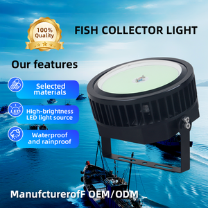 ไฟ LED สำหรับตกปลาหมึกแบบมืออาชีพ 800W 1000W 1200W 1500W ไฟส่องใต้น้ำสำหรับเรือประมง NJ-BY 100 - Product Image 5