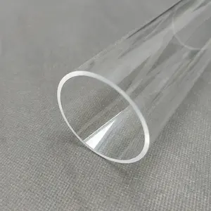 High Temperature Borosilicate Glass Tube Large Diameter Cylinder Glass Tube Pipes For Clamp Sight Glass