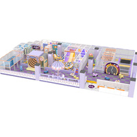 Centre de jeux pour enfants Beidile, équipement de jeux souples, équipement de terrain de jeux intérieur pour enfants avec toboggans et piscines à balles