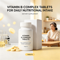 Complément Alimentaire Naturel à Base de Vitamine B en Comprimés pour Adultes Certifié Halal