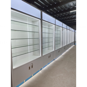 Nuevos estantes de vidrio altos electrónicos Vitrina Librería Tienda de juegos Muebles Caja de vidrio <span class=keywords><strong>barata</strong></span> para EE. UU. - Product Image 2