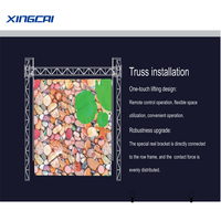 Écran LED interactif portable et flexible pour publicité TV, type tapis pliable, cascade de bannières, affichage déroulant