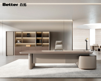 Bureau de direction moderne, électrique, réglable en hauteur, durable, facile à assembler, mobilier de bureau à domicile