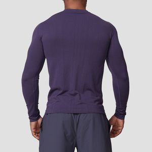 Custom logo Men Sports Wear Clothing Wholesale Muscle Fit Long Sleeve Gym <strong>Shirt</strong> <strong>Workout</strong> Clothing Gym <strong>Compression</strong> <strong>Shirts</strong> - Product Image 2