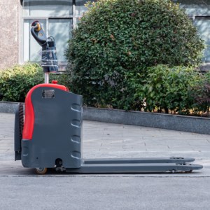 Chariot élévateur à palettes entièrement hydraulique de 2 tonnes, petit chariot élévateur électrique avec pédale, cric debout avec <span class=keywords><strong>marchepied</strong></span> - Product Image 4