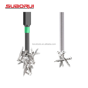 SUBORUI 6PCS Alloy Steel S2 PH2 Phillips Hex Shank Screw <strong>Driver</strong> Magnetic Screwdriver <strong>Bit</strong> Set - Product Image 4