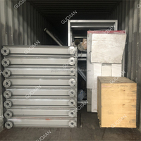 Industriële productielijn voor het maken van instant noedels, inclusief machines voor het frituren van instant noedels