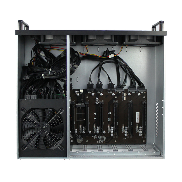 Server case 4u Computer Server case with Onda Motherboard Rackmount 6 Gpu case
