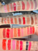 Kit DIY de gloss à lèvres : Emballage personnalisable et ensemble de fabrication de rouge à lèvres liquide pigmenté haute brillance effet diamant mat et brillant