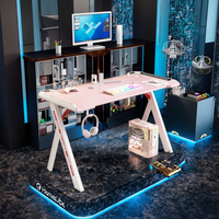 Table de jeu hydraulique antidérapante en métal avec surface en bois, angle réglable, porte-gobelet ergonomique et gestion des câbles