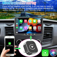 Adaptateur CarPlay sans fil universel UNIEAN C204 pour voiture, compatible avec CarPlay et Android Auto, pour voitures équipées de CarPlay filaire