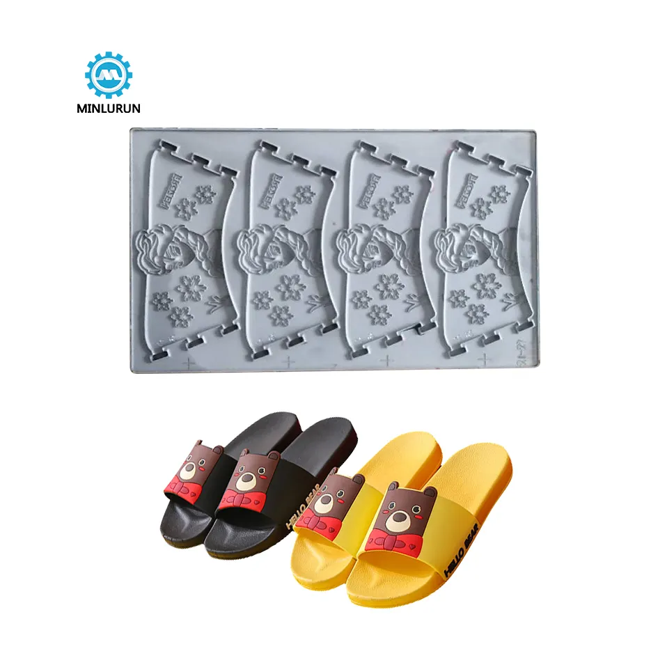 Factory Supply Pvc Slipper Shoes Strap Mould Silicone Upper Molding Injection Mould