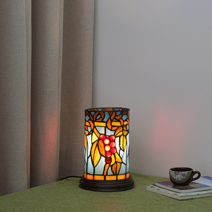 Mozaïek tafellamp Marokkaanse stijl Kleurrijke handgemaakte glazen vaas Tiffany mozaïek tafel nachtlampje voor slaapkamer woonkamer decor - Product Image 4