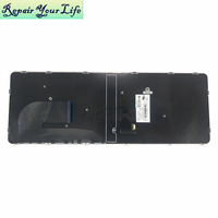Clavier d'ordinateur portable rétroéclairé pour HP EliteBook 745 G3 840 G3 848 G3 819876-031 836307-031 avec pointeur et cadre argenté