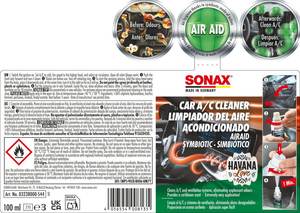 Nettoyant d'air ambiant pour voiture Airaid Symbiotic Havana Love 100ml, parfum tropical, traitement du système de climatisation, best-seller - Product Image 4