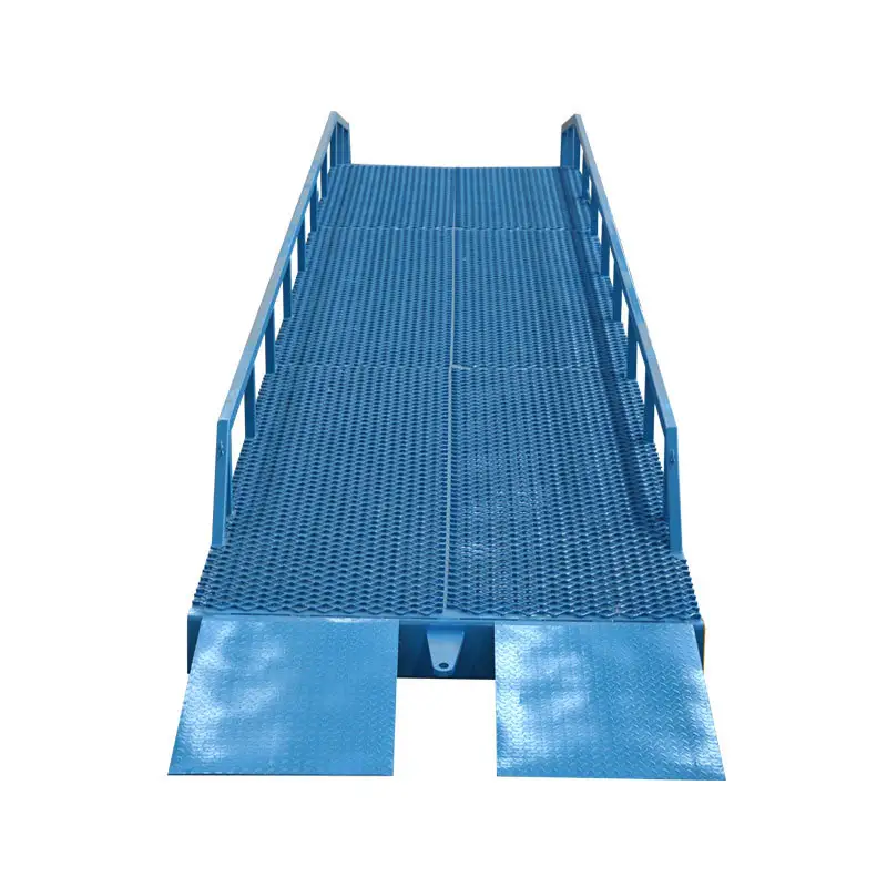 10 ton Mobile Hydraulic Container Loading Unloading Bridge Load Ramp for Sale Made in China