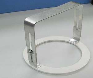 Accessoires pour <span class=keywords><strong>plafond</strong></span> tendu ZHIHAI, trou pour éclairage, fixation, anneau rond en plastique acrylique - Product Image 6