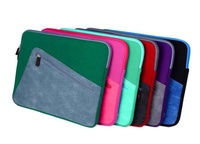 Sac à main en néoprène pour ordinateur portable, sacoche à fermeture éclair, de bonne qualité, personnalisable, offre spéciale