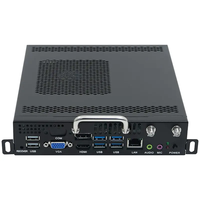 INYUDA asli pabrik ganda terbaru RJ45 DDR4 Ram H110 I7 I5 I3 Quad-Core prosesor tertanam industri Ops Motherboard Pc Mini