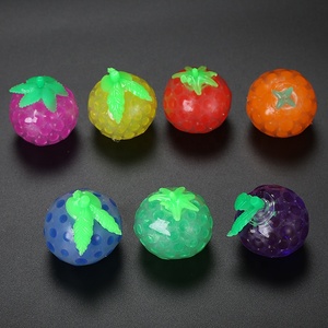 Wholesale Anti Stress <strong>Ball</strong> <strong>Sticky</strong> Fruit Beads <strong>Ball</strong> for Kids and Adult - Product Image 5
