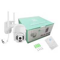 Caméra IP A12 8MP 4K, Caméra Dôme Rapide 5MP avec Suivi Automatique PTZ, Caméra de Surveillance Extérieure Sans Fil WIFI pour Maison Intelligente
