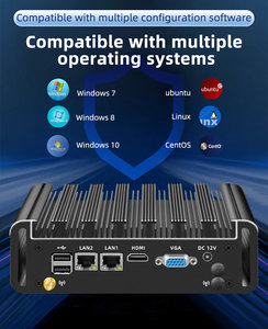 IntelミニPC組み込みコンピューターadorasN100デスクトップユニットミミウォールマウントファンレス産業用コンピューターミニPC価格 - Product Image 3