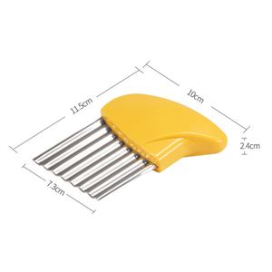 Coupe-frites ondulées manuel personnalisé pour la vente en gros avec couteau à motif ondulé pour légumes - Product Image 2