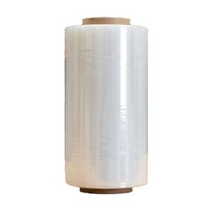 ราคาขายส่ง ปี 2026 ฟิล์มยืดพันพาเลทชนิดม้วนจัมโบ้ ผลิตจากเครื่อง PE ฟิล์มยืด LLDPE สำหรับพันพลาสติก น้ำหนัก 10 กก. 15 กก. 16 กก. ความกว้าง 50 ซม. - Product Image 1