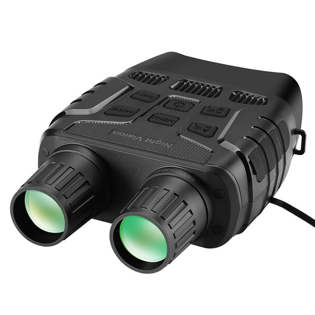 Night Vision Device Binoculars 300 Yards Digital IR Telescope Zoom Optics with 2.3' Screen Photos Video Recording Hunting Camera