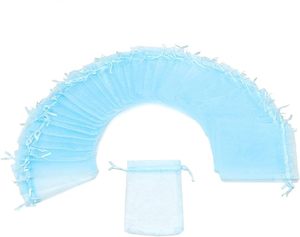 Bolsas de Organza para Jabón, Bolsas de Malla Transparente con Cordón para Baño, Accesorios para Jabón Artesanal, Set de Regalo para Baby Shower - Product Image 3