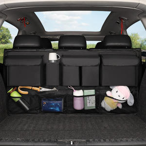 Filet de rangement multifonctionnel pour voiture en tissu <span class=keywords><strong>Oxford</strong></span>, organisateur latéral pour dossier de siège et coffre de véhicule tout-terrain - Product Image 5