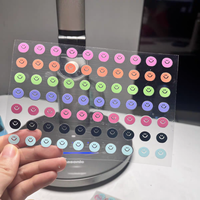 Étiquettes autocollantes personnalisées en transfert UV pour emballage de bouteilles et bocaux, avec logo 3D holographique, feuille d'or, laser argenté et cristal transparent