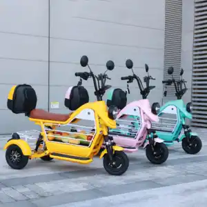 Tricycle électrique pliable super endurance Scooter adulte 3 tricycles électriques à trois roues à prix bon marché