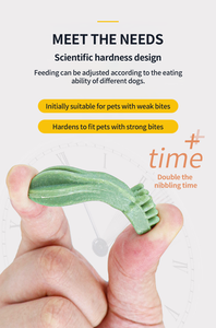 Nuevo juguete saludable para dentición de cachorro de perro con sabor a carne de pollo, limpieza de dientes no tóxica, cuidado Dental, golosinas para perros y juguete para masticar - Product Image 4