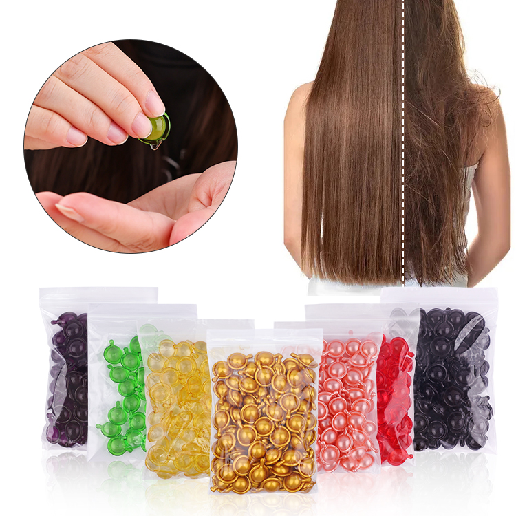 Собственная Марка, продукт для ухода за волосами, витамин Е, смягчает гладкие волосы, витамины, сыворотка в капсулах, натуральное аргановое масло, капсулы для волос