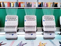 Prix de la machine à broder informatique multi-têtes à 6/9 aiguilles ISO9001