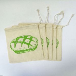 Customized Drawstring Linen <b>Bags</b>-Biodegradable Eco-Friendly Storage & Dust-Proof Fashion Style Custom Logo Available - Product Image 1