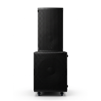 X45A Enceinte PA active 2 voies de 15 pouces, 1000W de puissance de crête, avec haut-parleur à néodyme et DSP, moniteur de scène pour sonorisation en direct
