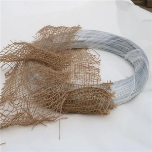 Alambre de Amarre Galvanizado de Acero con Bajo Contenido de Carbono y Alta Resistencia a la Tracción, Calibre 12/16, 1.2-1.6mm, para Corte, Unión y Colgado - Product Image 1