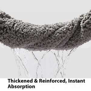 פוליאסטר רך סופר-רך 10 מ "מ עובי מחצלת ספיגה מהירה וייבוש עם ללא החלקה נגד החלקה tpr לשימוש ביתי - Product Image 3