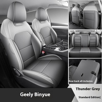 Housses de siège de voiture personnalisées de haute qualité pour Geely Coolray Binyue 2019-2025, ensemble complet d'accessoires intérieurs, y compris les housses de siège Binyue